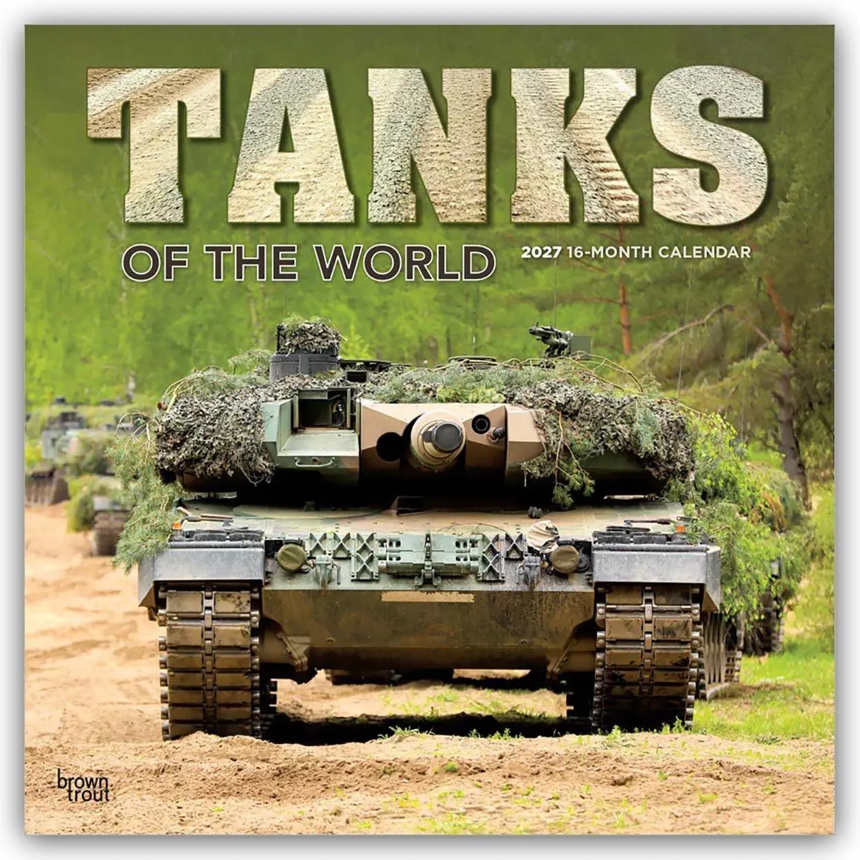 Cover: 9798330711260 | Tanks - Panzer 2027 - 16-Monatskalender | Browntrout Publishers | 2027