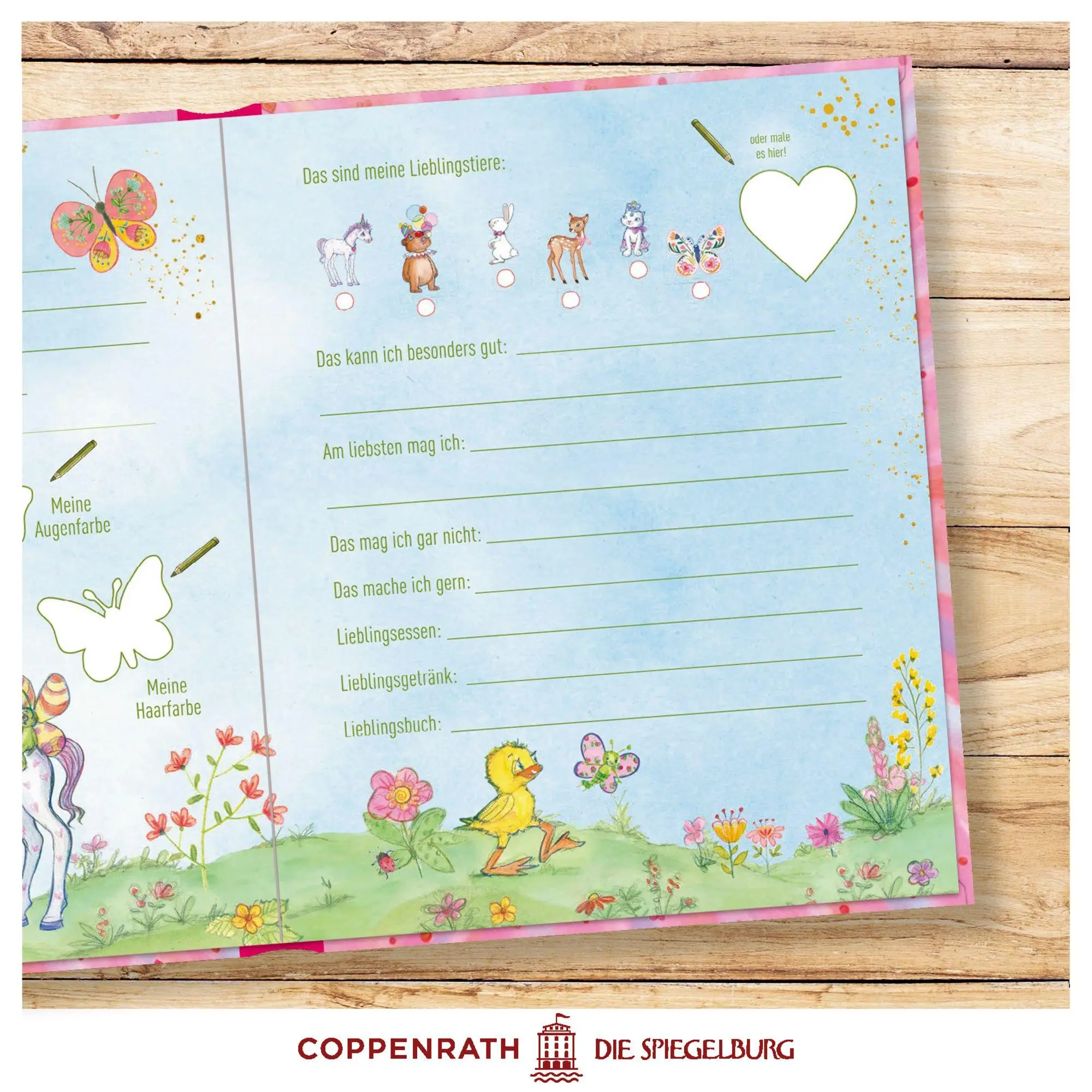 Bild: 4050003971360 | Freundebuch - Meine Freundinnen und Freunde | Prinzessin Lillifee