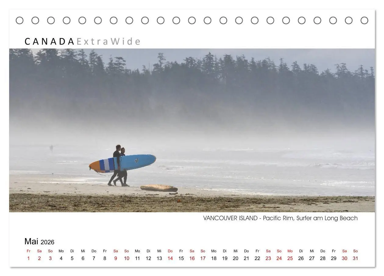 Bild: 9783457271360 | Vancouver Island Panoramabilder (Tischkalender 2026 DIN A5 quer),...