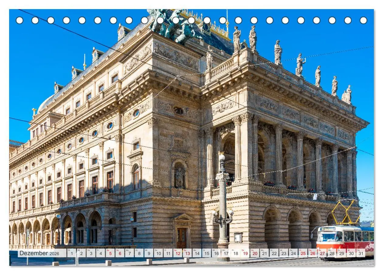 Bild: 9783457581360 | Historisches Prag (Tischkalender 2026 DIN A5 quer), CALVENDO...