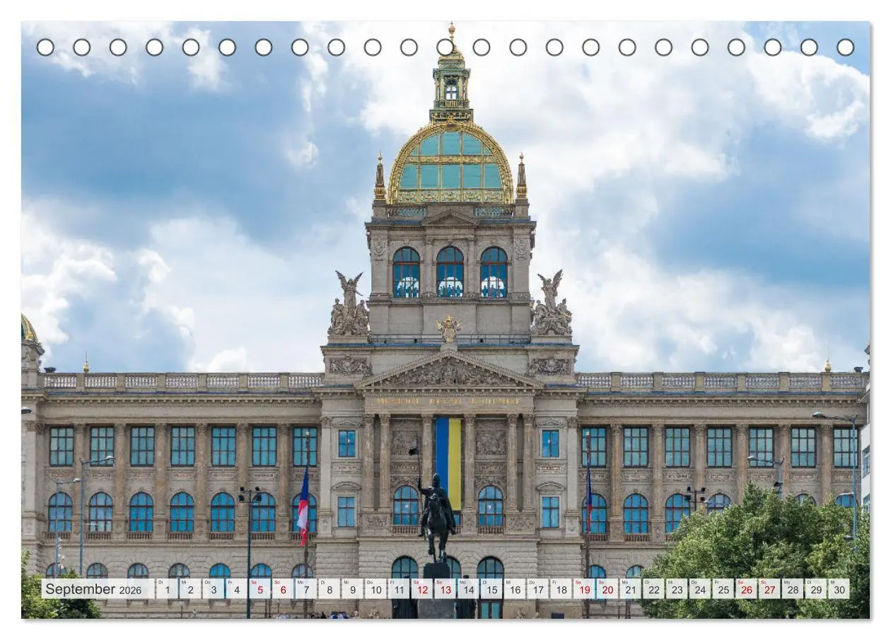 Bild: 9783457581360 | Historisches Prag (Tischkalender 2026 DIN A5 quer), CALVENDO...