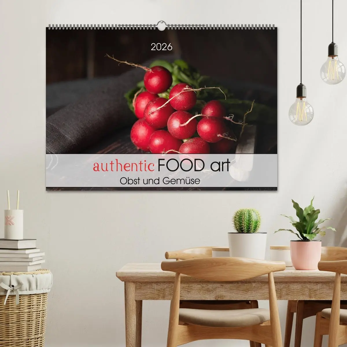 Bild: 9783457721360 | authentic FOOD art Obst und Gemüse (Wandkalender 2026 DIN A2 quer),...