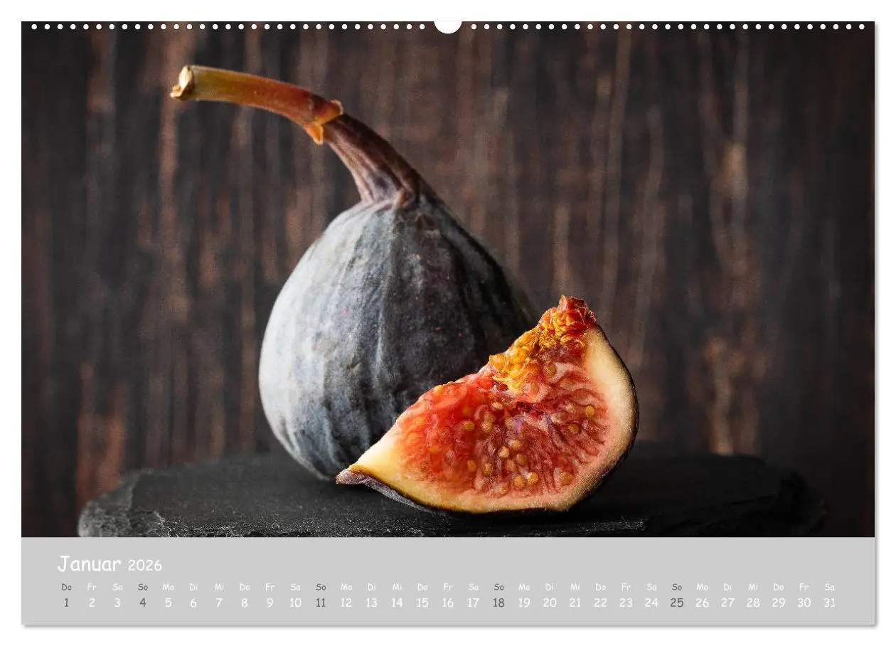 Bild: 9783457721360 | authentic FOOD art Obst und Gemüse (Wandkalender 2026 DIN A2 quer),...