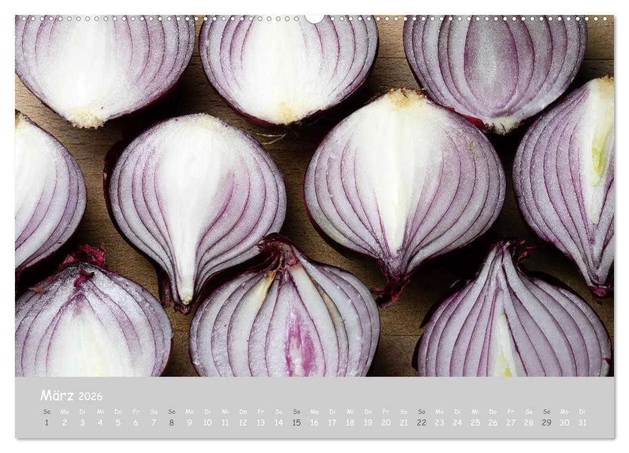 Bild: 9783457721360 | authentic FOOD art Obst und Gemüse (Wandkalender 2026 DIN A2 quer),...