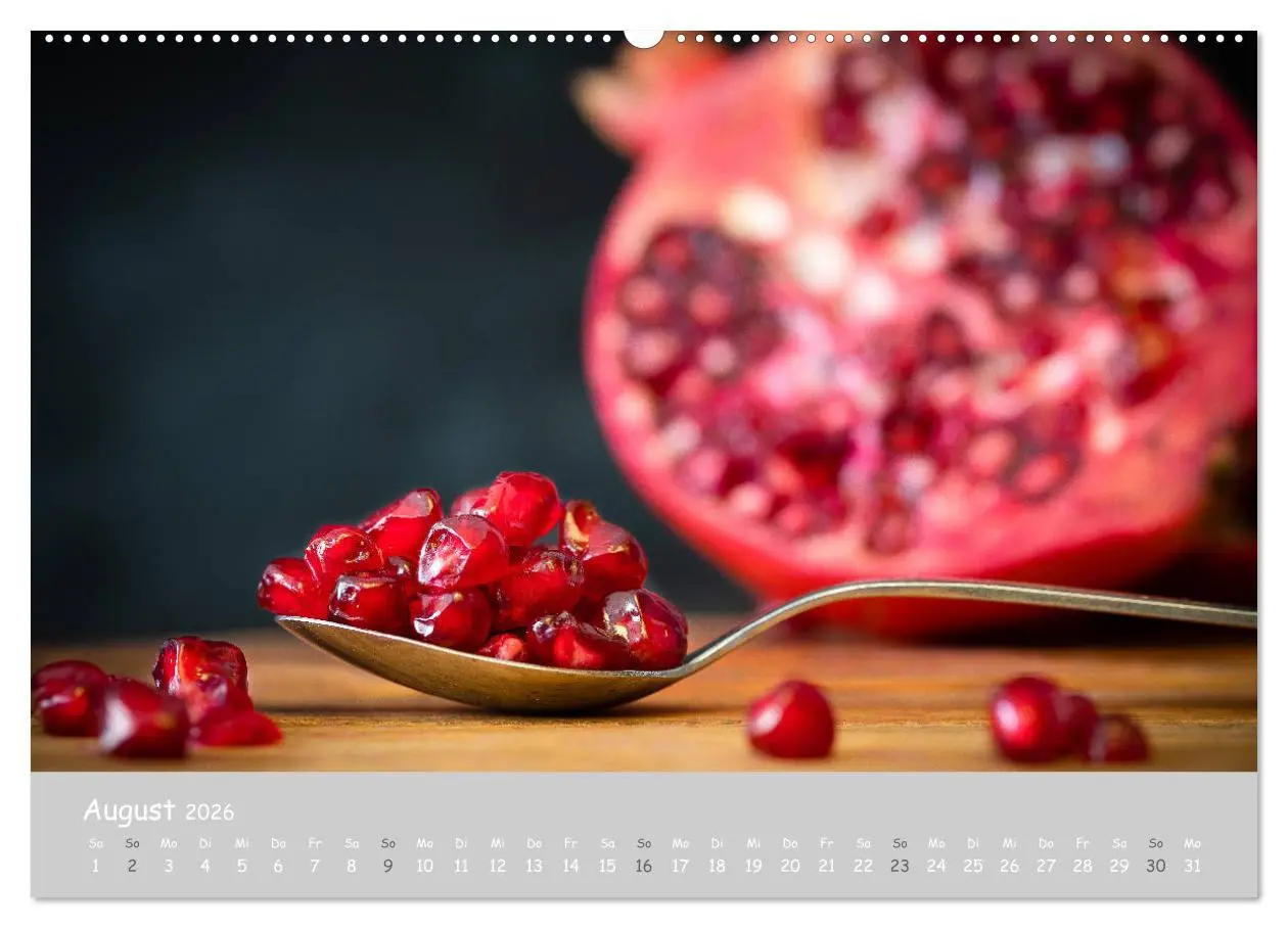 Bild: 9783457721360 | authentic FOOD art Obst und Gemüse (Wandkalender 2026 DIN A2 quer),...