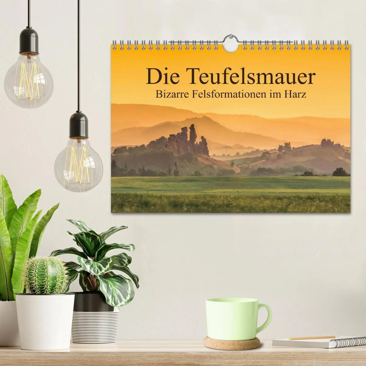 Bild: 9783516051360 | Die Teufelsmauer - Bizarre Felsformationen im Harz (Wandkalender...