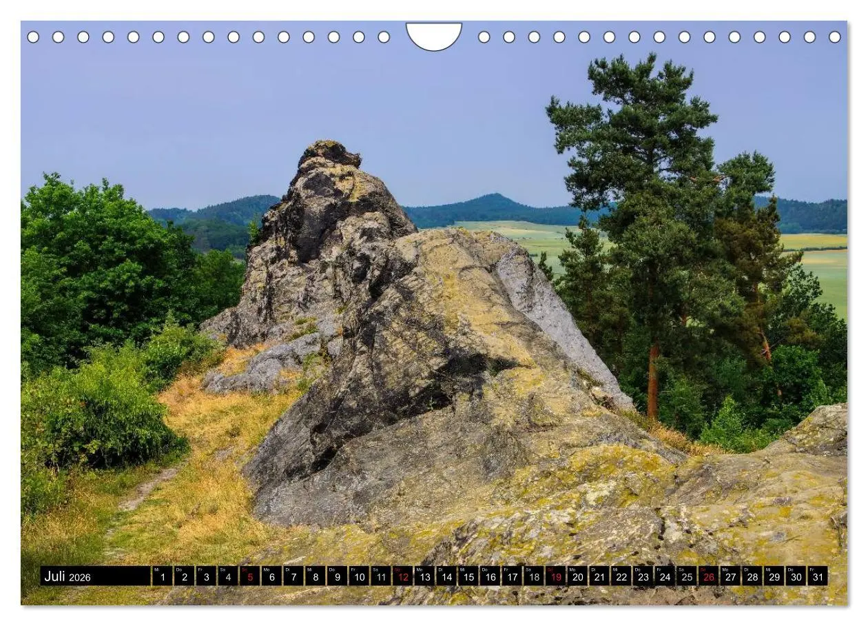 Bild: 9783516051360 | Die Teufelsmauer - Bizarre Felsformationen im Harz (Wandkalender...