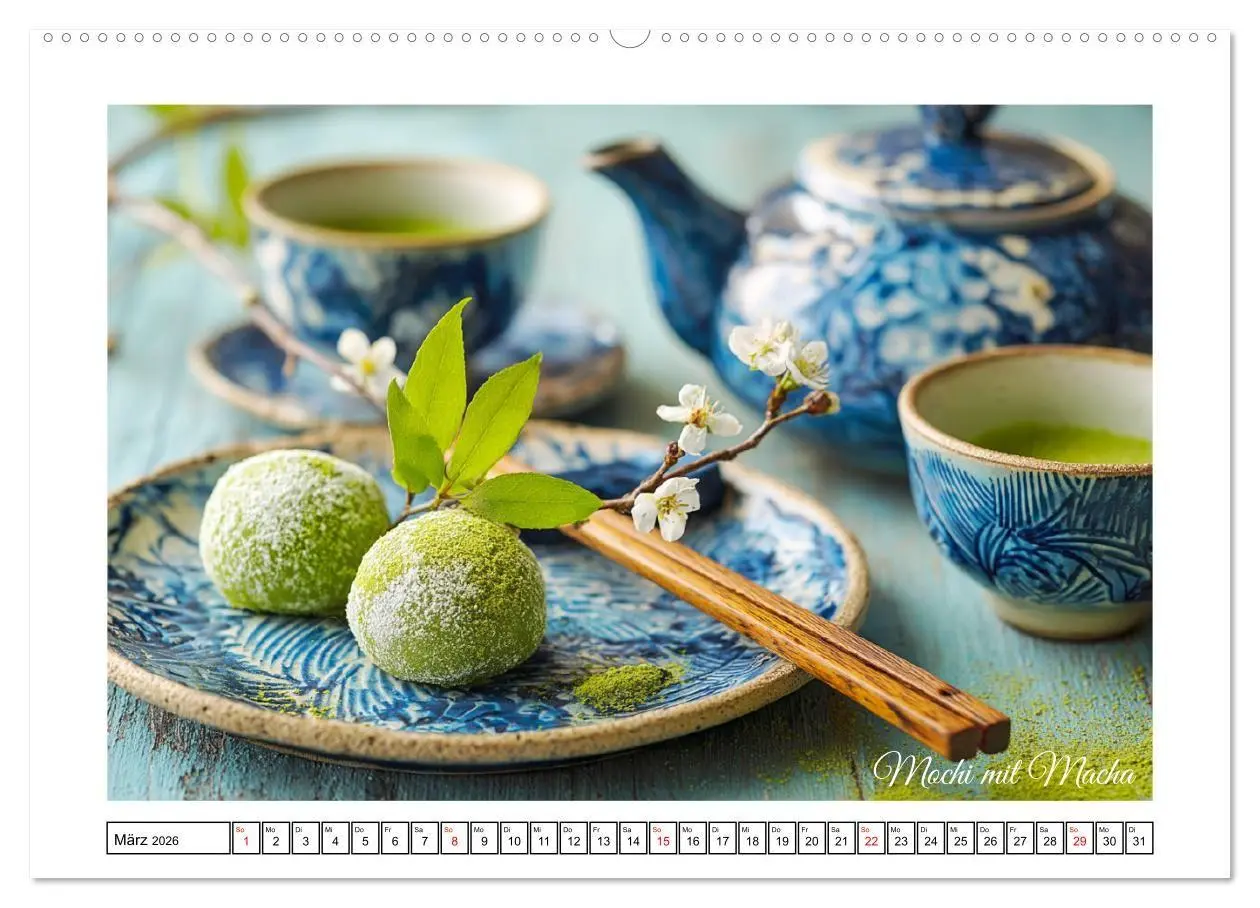 Bild: 9783516741360 | Genussmomente. Streifzug durch die japanische Küche (Wandkalender...