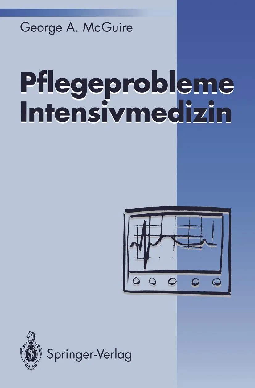 Cover: 9783540571360 | Pflegeprobleme Intensivmedizin | George A. McGuire | Taschenbuch | x