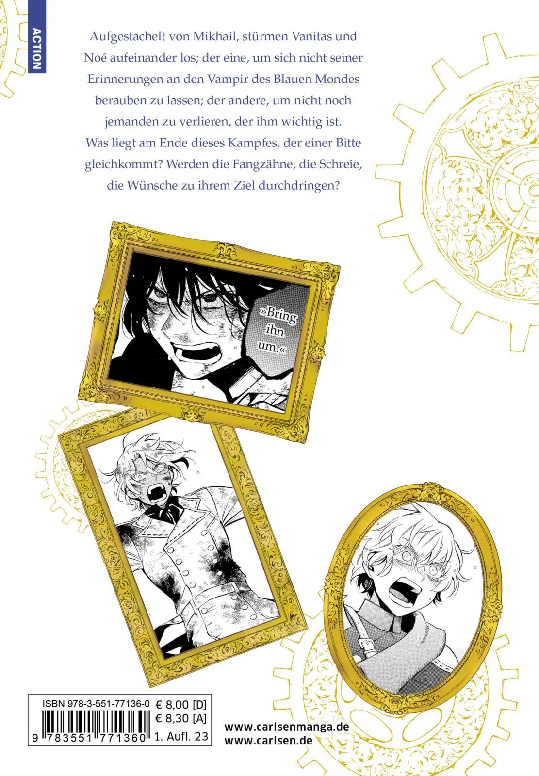 Rückseite: 9783551771360 | The Case Study Of Vanitas 10 | Jun Mochizuki | Taschenbuch | 194 S.