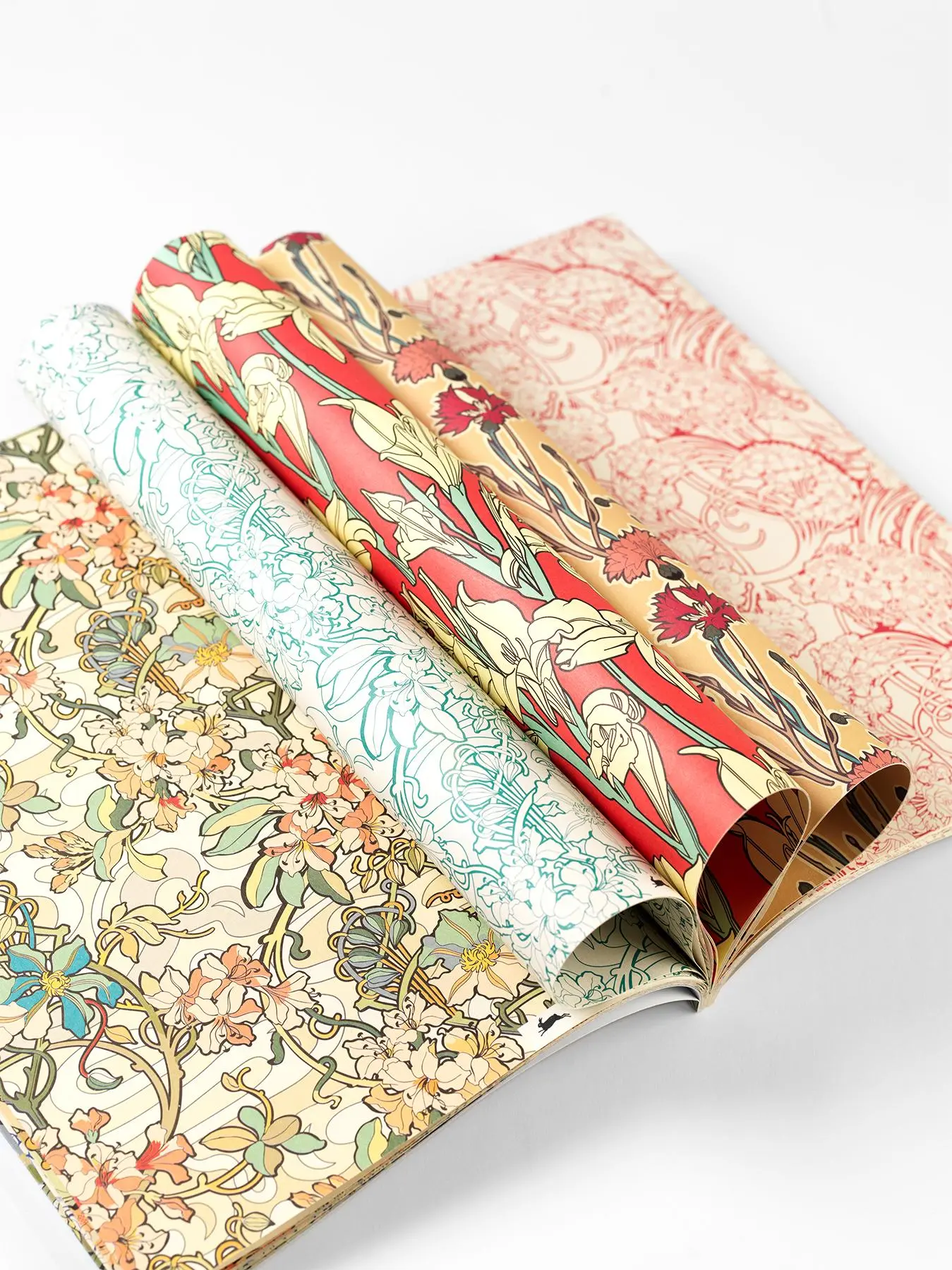 Bild: 9789460091360 | Alphonse Mucha | Gift &amp; Creative Paper Book Vol. 114 | Roojen | Buch