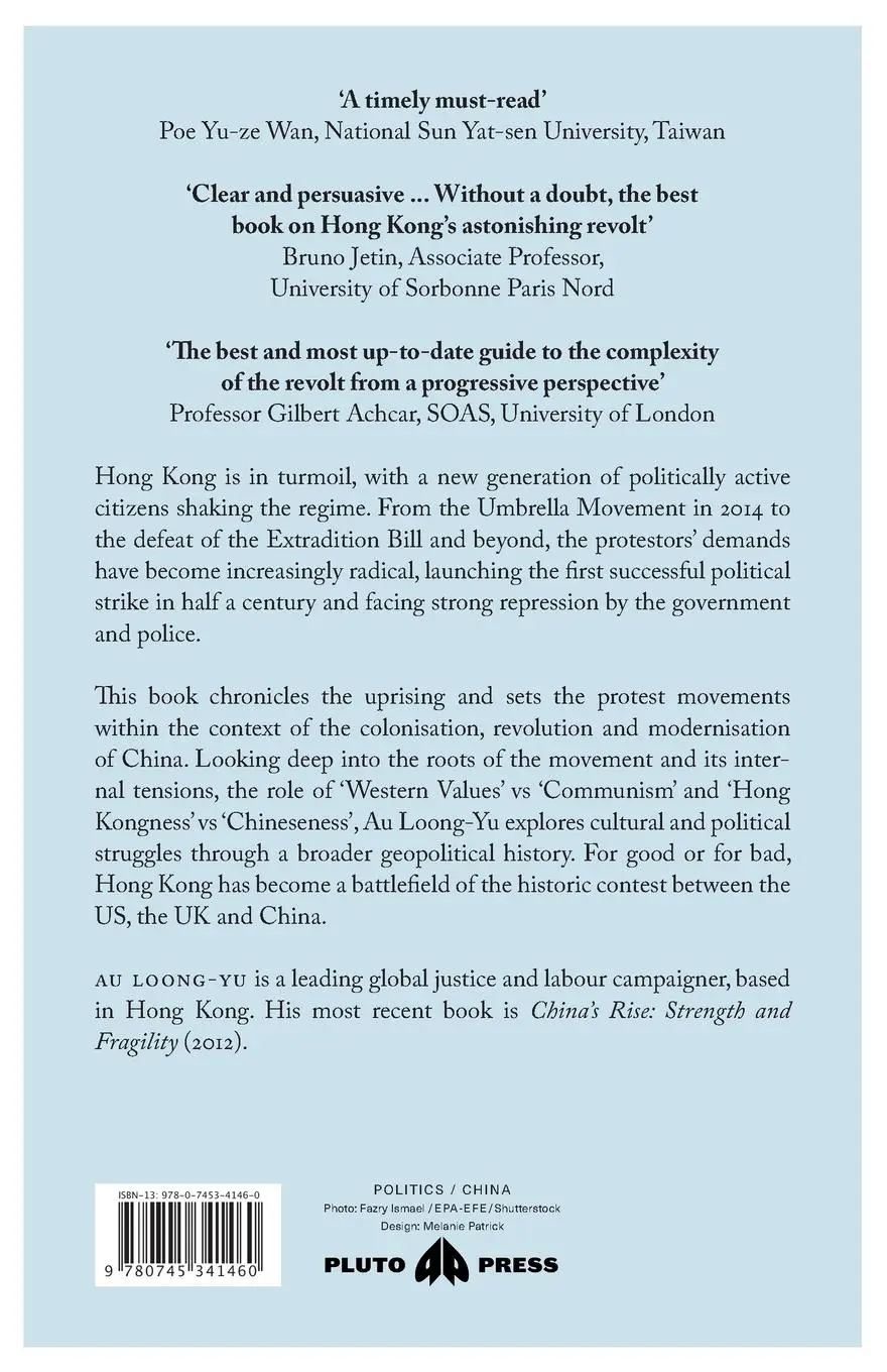 Rückseite: 9780745341460 | Hong Kong in Revolt | The Protest Movement and the Future of China