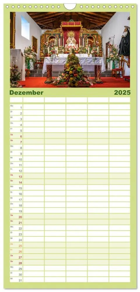 Bild: 9783457191460 | Familienplaner 2025 - Kanarische Inseln: La Gomera mit 5 Spalten...