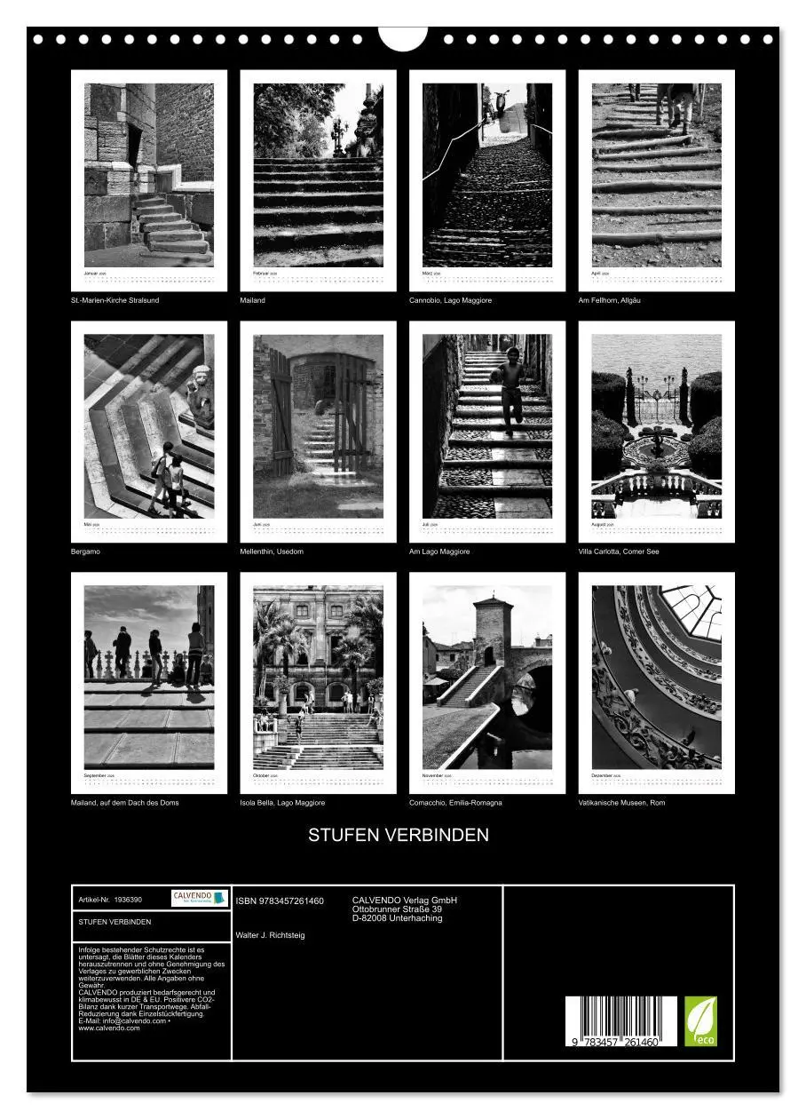 Bild: 9783457261460 | STUFEN VERBINDEN (Wandkalender 2026 DIN A3 hoch), CALVENDO...