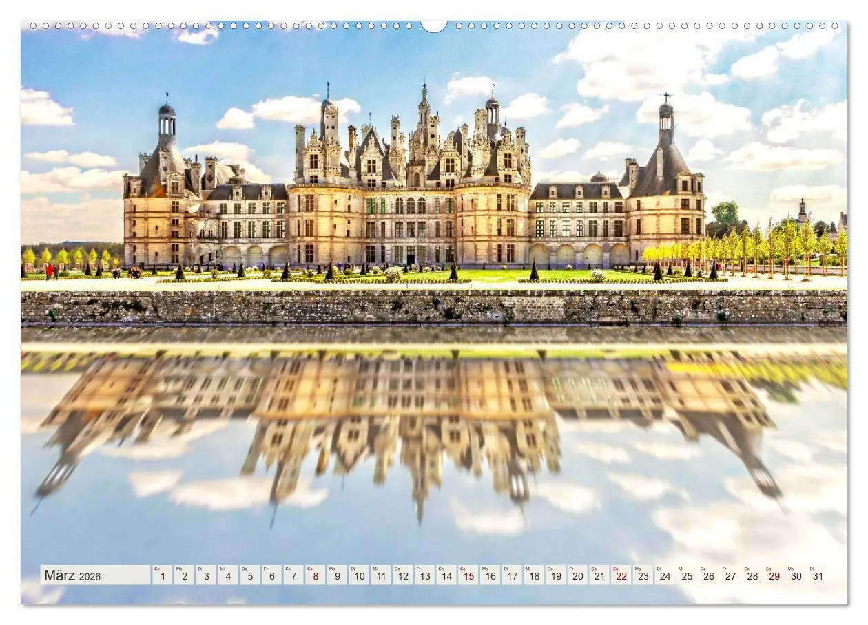 Bild: 9783457331460 | Romantisches Loiretal (Wandkalender 2026 DIN A2 quer), CALVENDO...