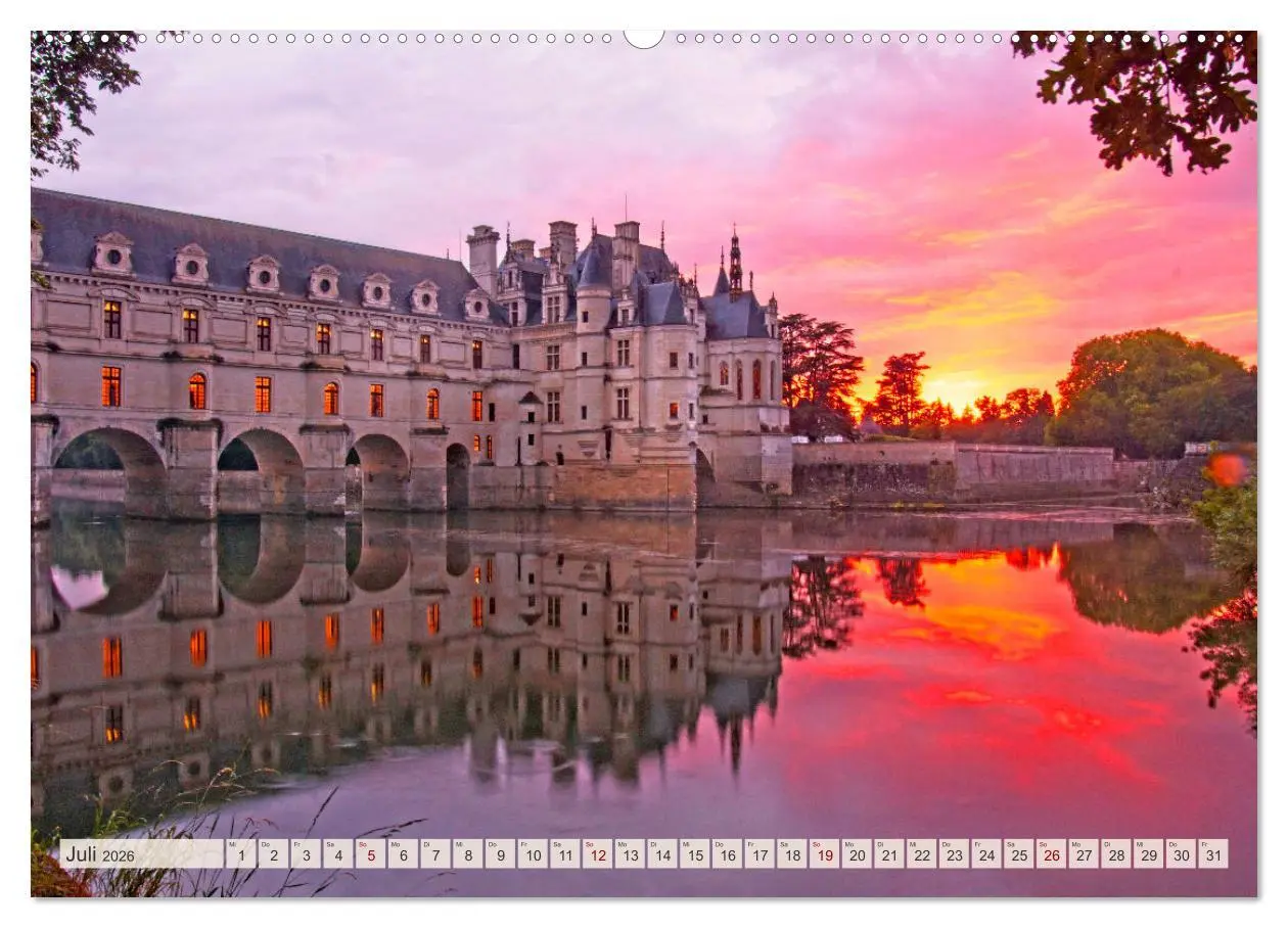 Bild: 9783457331460 | Romantisches Loiretal (Wandkalender 2026 DIN A2 quer), CALVENDO...