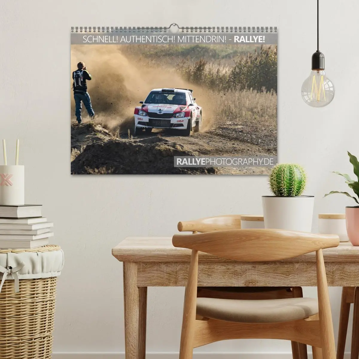 Bild: 9783457881460 | SCHNELL! AUTHENTISCH! MITTENDRIN! - RALLYE! (Wandkalender 2026 DIN...