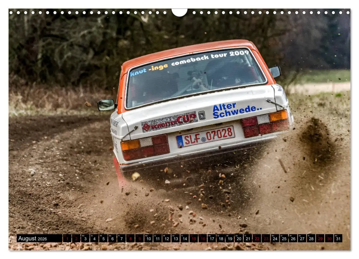 Bild: 9783457881460 | SCHNELL! AUTHENTISCH! MITTENDRIN! - RALLYE! (Wandkalender 2026 DIN...