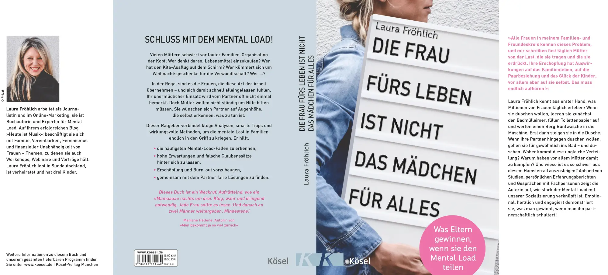 Bild: 9783466311460 | Die Frau fürs Leben ist nicht das Mädchen für alles! | Laura Fröhlich