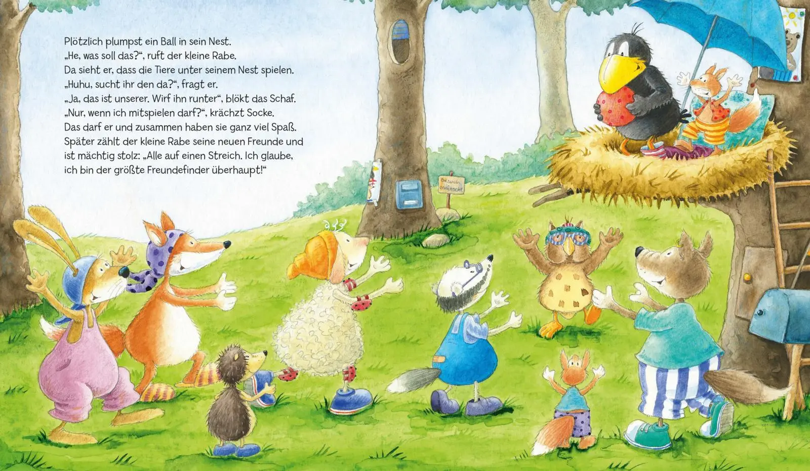 Bild: 9783480241460 | Alles Frühling! | Nele Moost | Buch | Kleiner Rabe Socke | 56 S.
