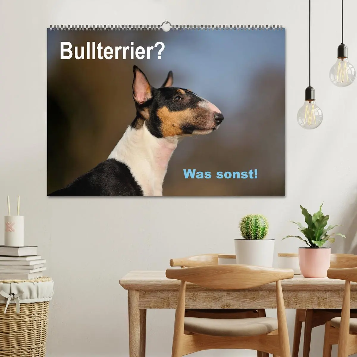 Bild: 9783516041460 | Bullterrier? Was sonst! (Wandkalender 2026 DIN A2 quer), CALVENDO...