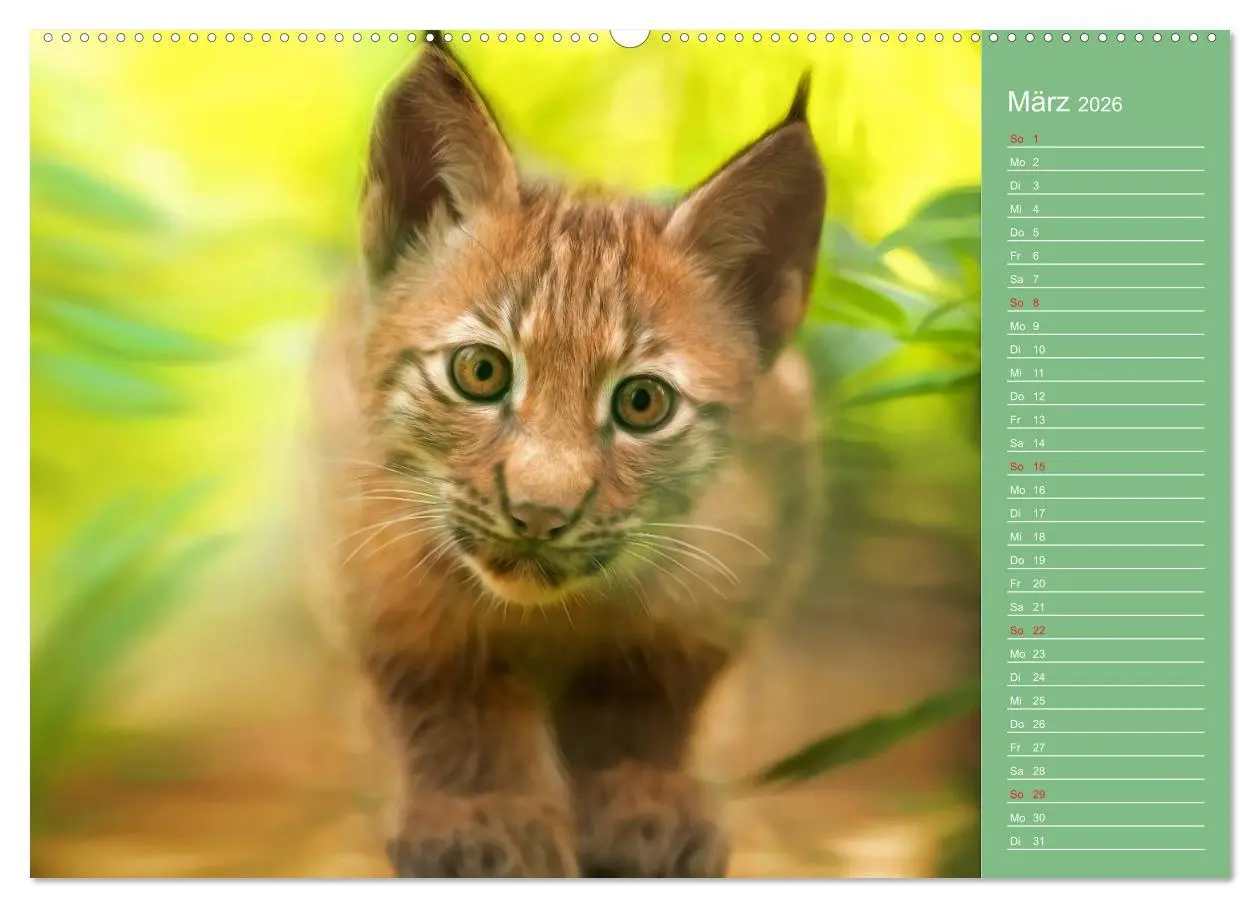 Bild: 9783516111460 | Süsse Tierwelt / CH-Version / Geburtstagskalender (hochwertiger...