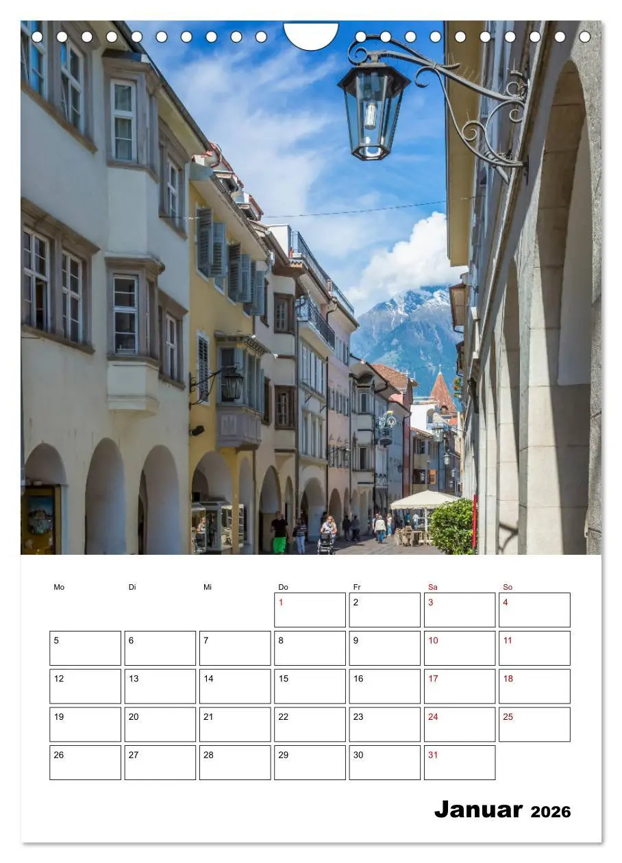 Bild: 9783516421460 | MERAN Terminplaner (Wandkalender 2026 DIN A4 hoch), CALVENDO...