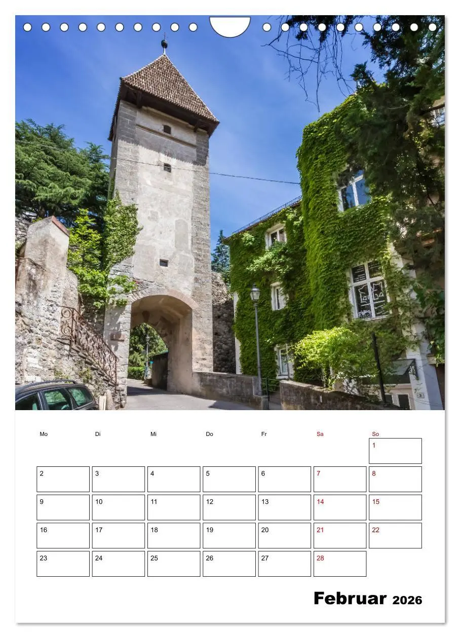 Bild: 9783516421460 | MERAN Terminplaner (Wandkalender 2026 DIN A4 hoch), CALVENDO...
