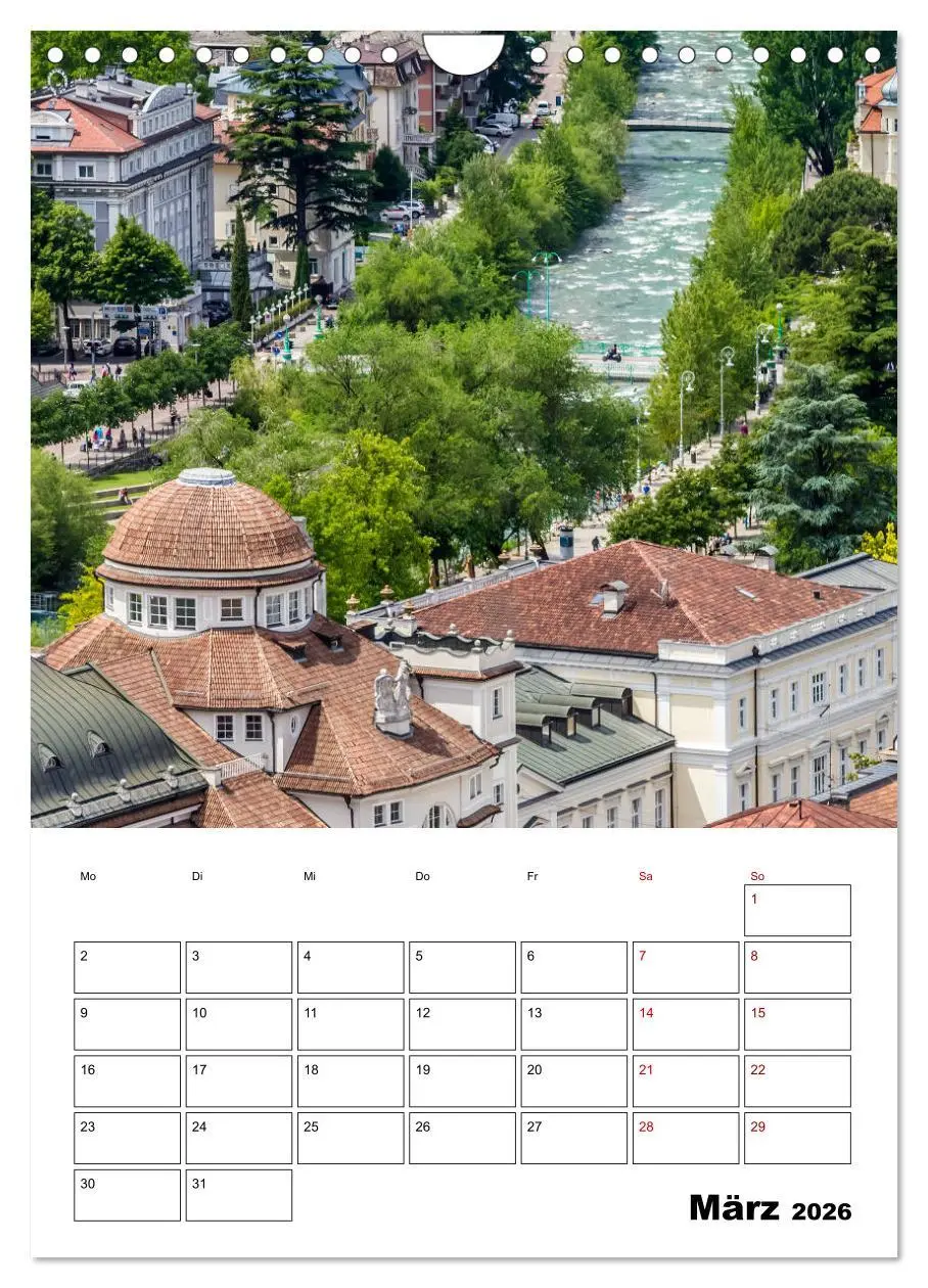Bild: 9783516421460 | MERAN Terminplaner (Wandkalender 2026 DIN A4 hoch), CALVENDO...