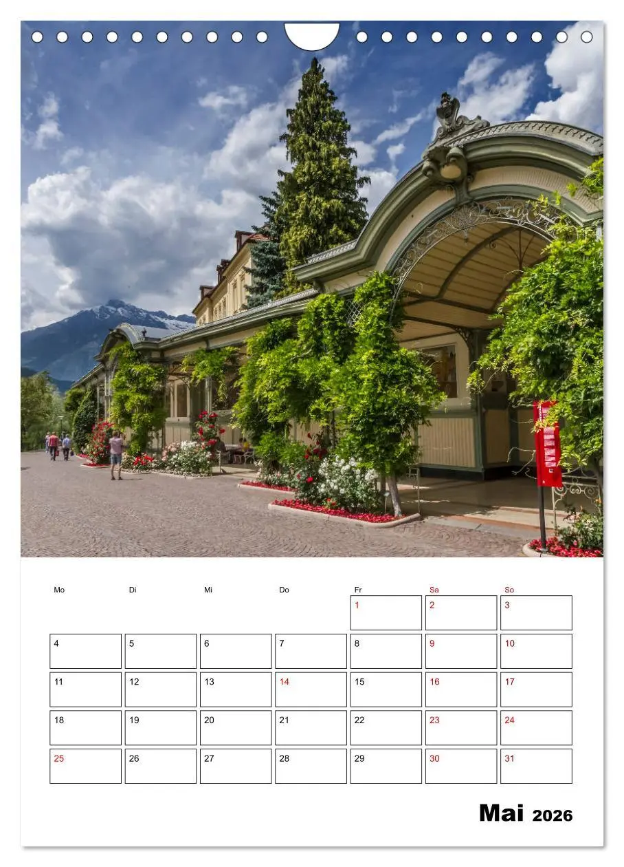Bild: 9783516421460 | MERAN Terminplaner (Wandkalender 2026 DIN A4 hoch), CALVENDO...