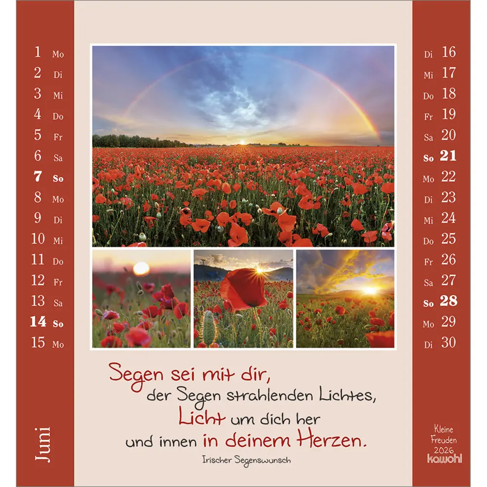 Bild: 9783754881460 | Kleine Freuden 2026 | Aufstell-Kalender mit Bildcollagen | Kalender