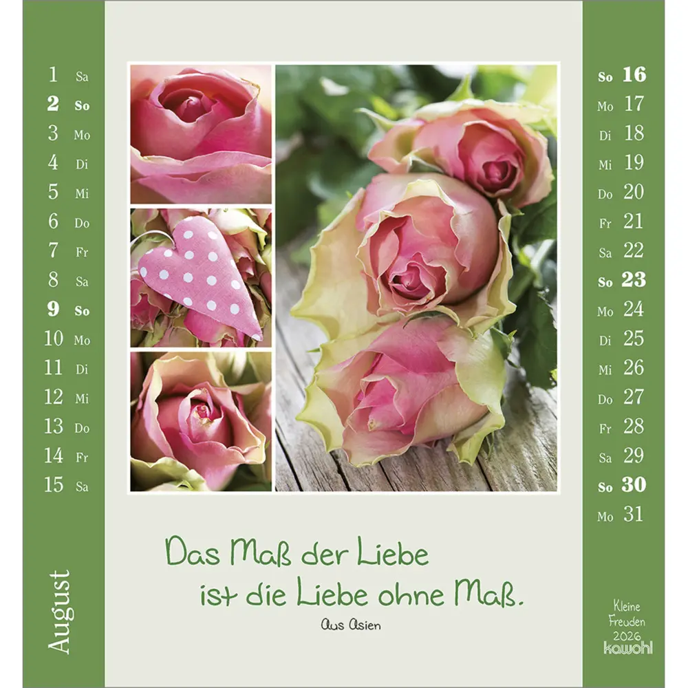 Bild: 9783754881460 | Kleine Freuden 2026 | Aufstell-Kalender mit Bildcollagen | Kalender