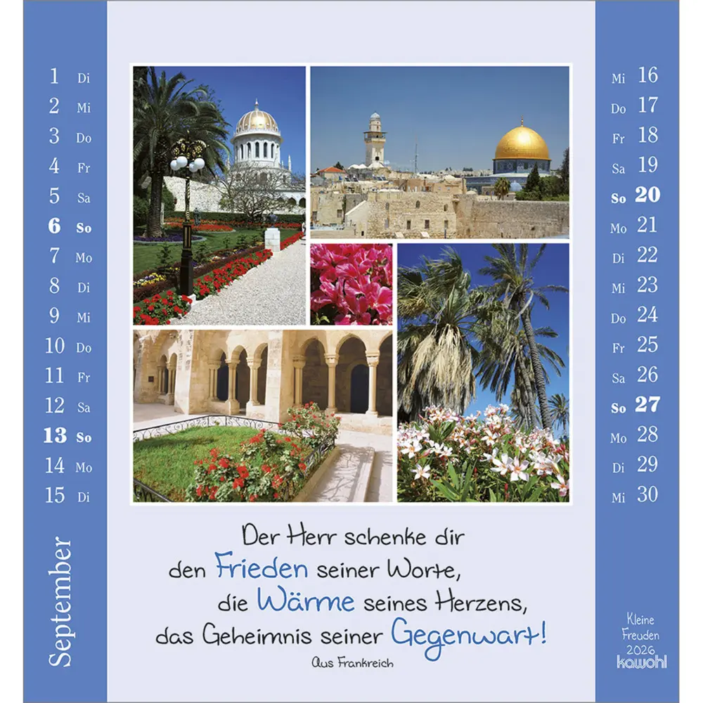 Bild: 9783754881460 | Kleine Freuden 2026 | Aufstell-Kalender mit Bildcollagen | Kalender