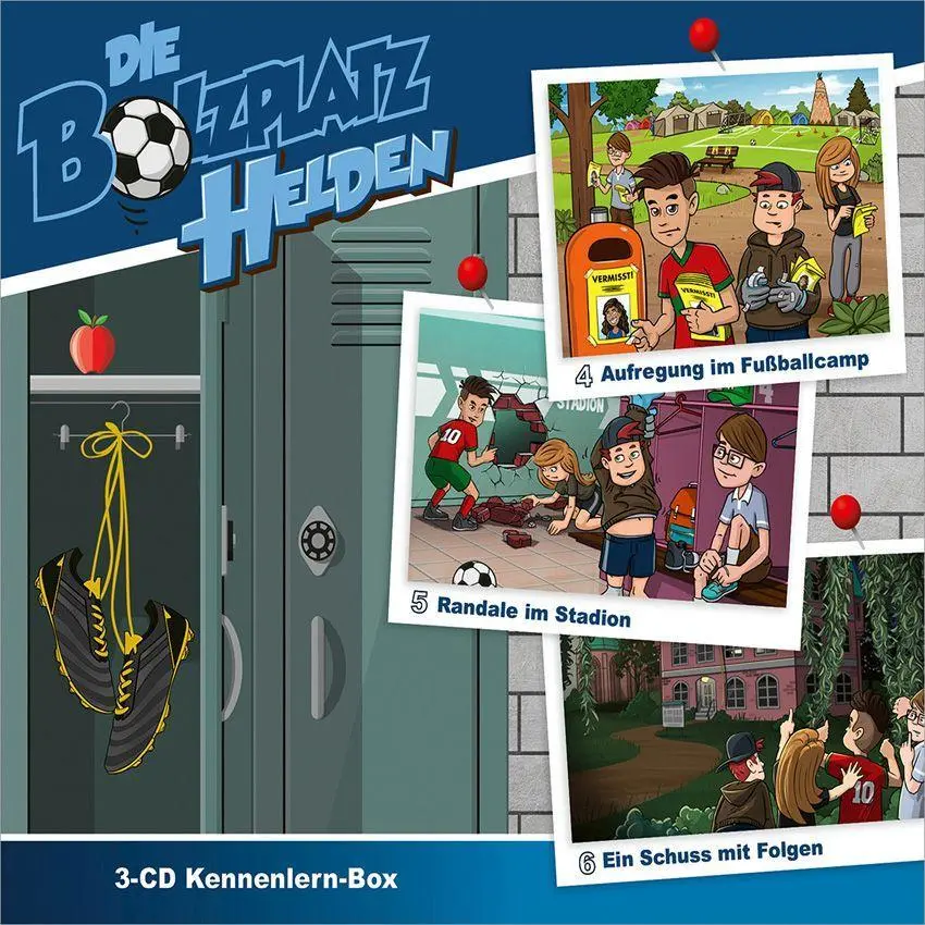 Cover: 4029856641560 | CD-Box 2: Die Bolzplatzhelden (Folgen 4-6) | Christian Mörken | CD