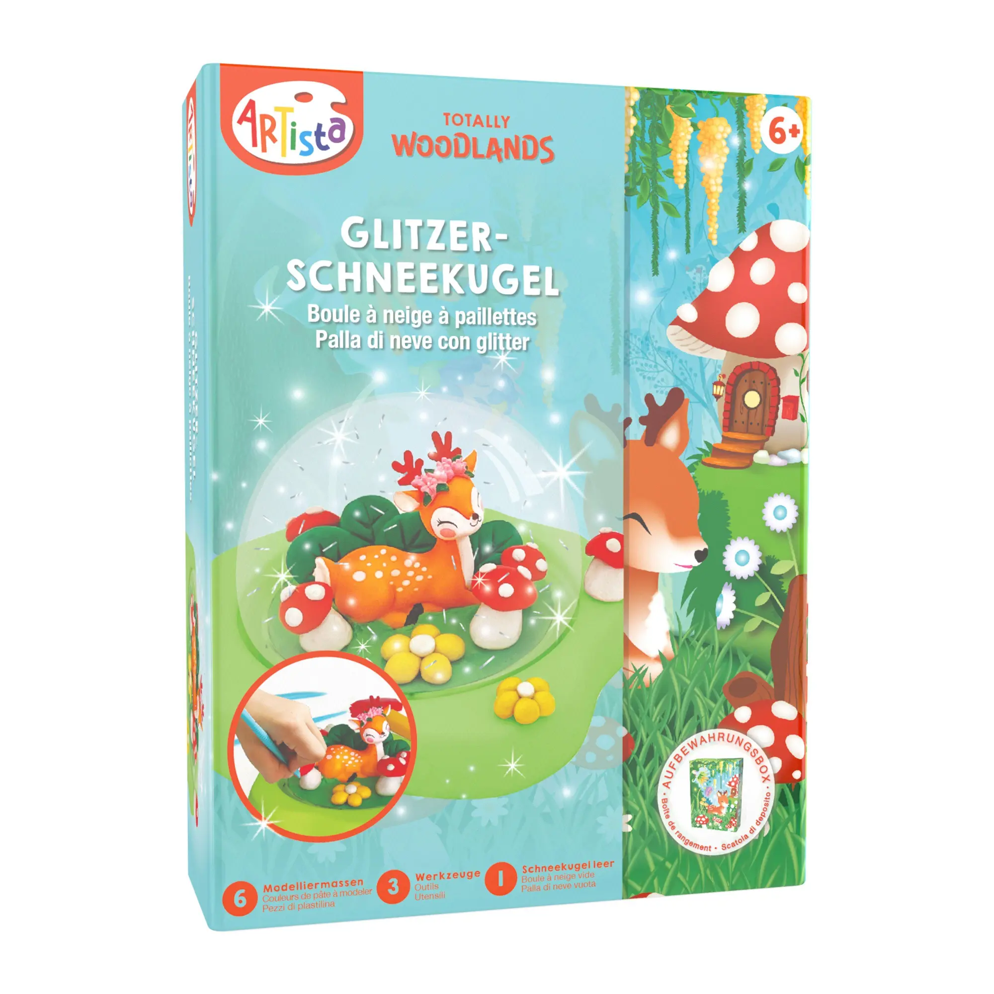 Cover: 7640250151560 | Artista - Glitzer-Schneekugel Reh | Artista | Kit (Bastelset) | 2023