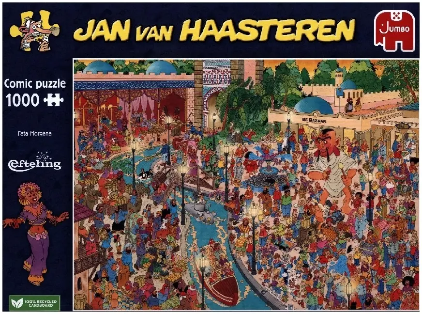 Cover: 8710126011560 | Jan van Haasteren - Efteling - 1.000 Teile | Spiel | 1110100038 | 2023