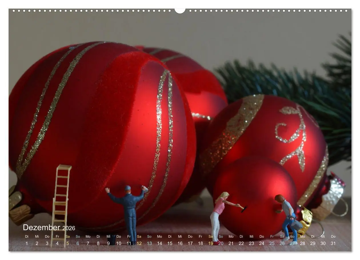 Bild: 9783457321560 | Das geheime Leben von Miniatur-Figuren (Wandkalender 2026 DIN A2...