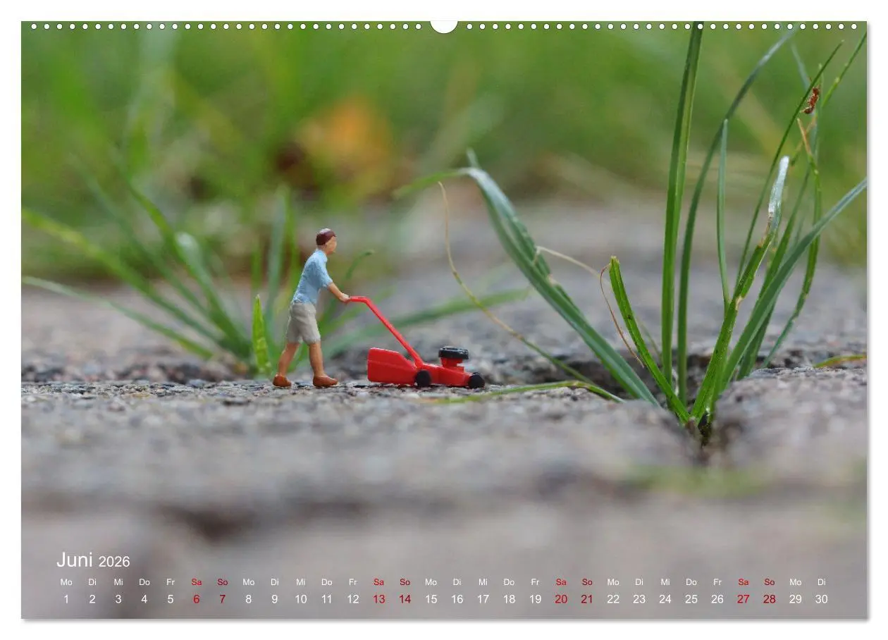 Bild: 9783457321560 | Das geheime Leben von Miniatur-Figuren (Wandkalender 2026 DIN A2...