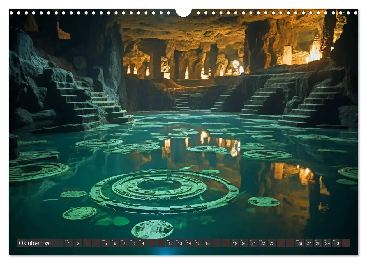 Bild: 9783457491560 | Rätselhaftes aus der Archäologie (Wandkalender 2026 DIN A3 quer),...