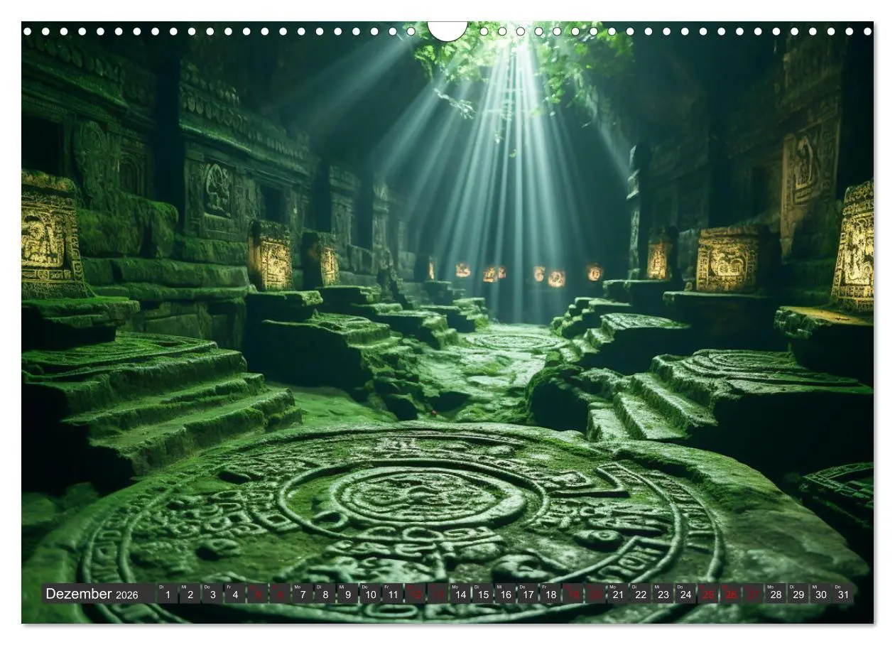 Bild: 9783457491560 | Rätselhaftes aus der Archäologie (Wandkalender 2026 DIN A3 quer),...