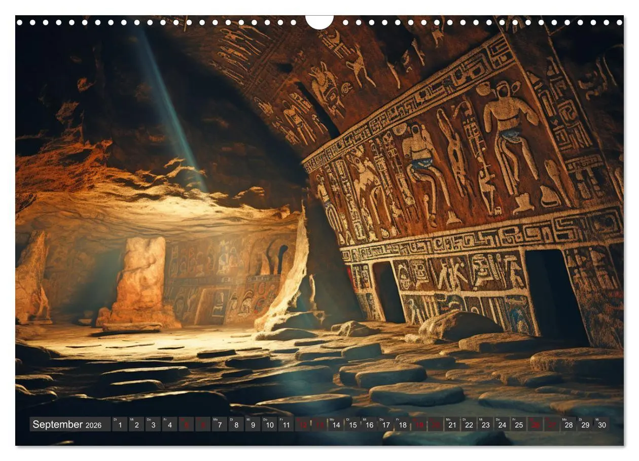 Bild: 9783457491560 | Rätselhaftes aus der Archäologie (Wandkalender 2026 DIN A3 quer),...