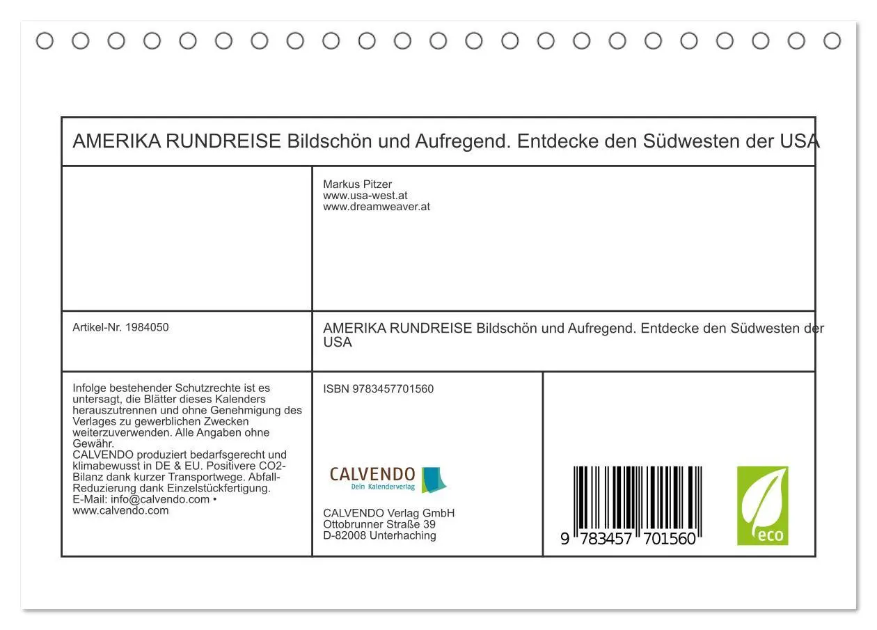 Bild: 9783457701560 | AMERIKA RUNDREISE Bildschön und Aufregend. Entdecke den Südwesten...