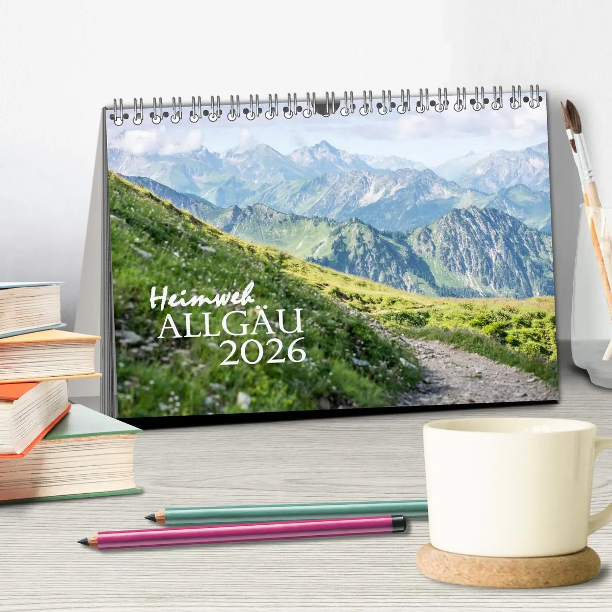 Bild: 9783457941560 | Heimweh Allgäu 2026 (Tischkalender 2026 DIN A5 quer), CALVENDO...