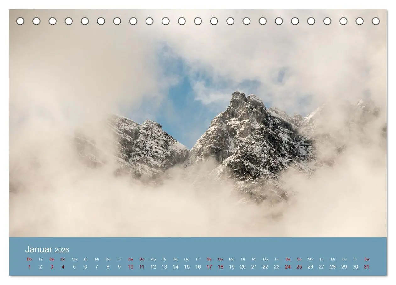 Bild: 9783457941560 | Heimweh Allgäu 2026 (Tischkalender 2026 DIN A5 quer), CALVENDO...