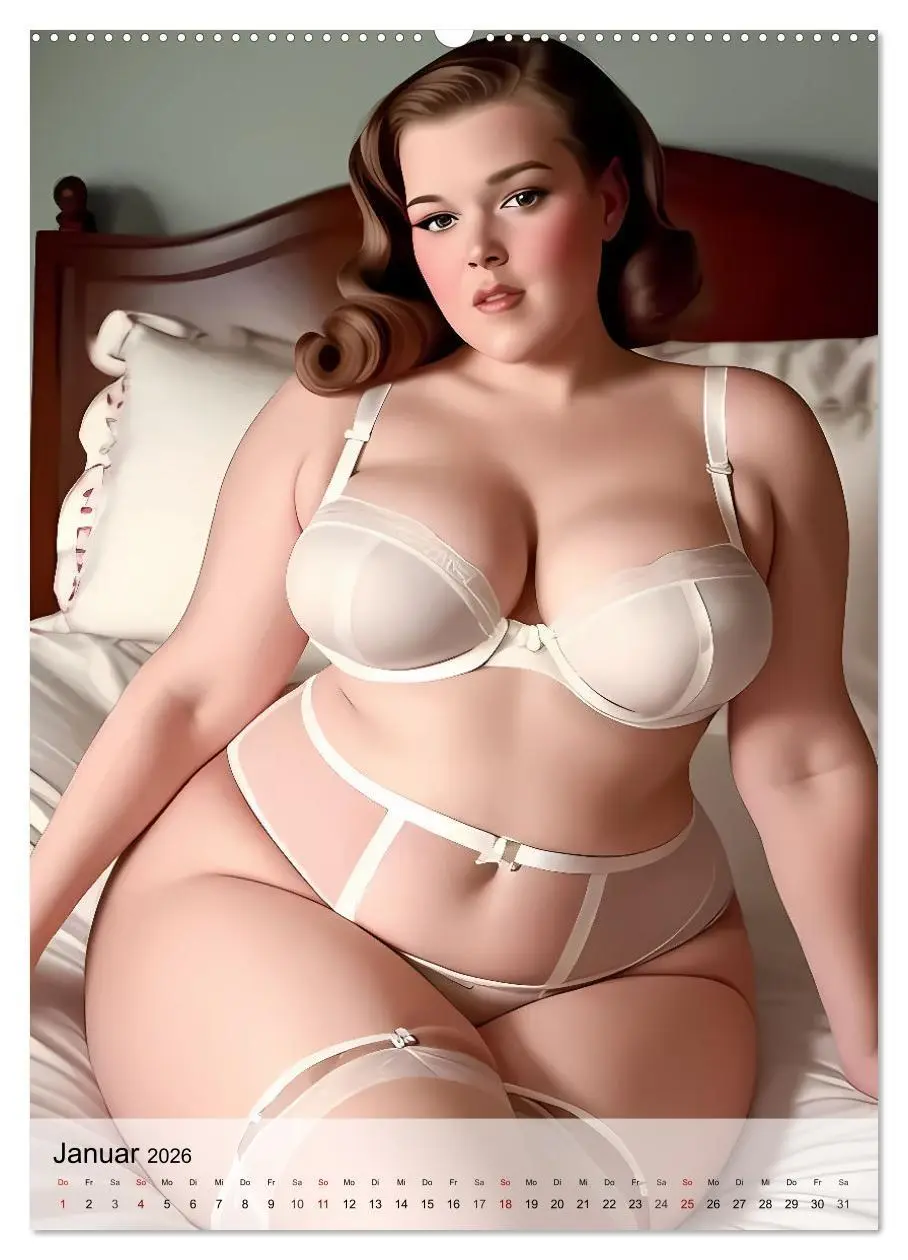 Bild: 9783516271560 | Pin up Girls Heiße Kurven mit Retro Charme (Wandkalender 2026 DIN...