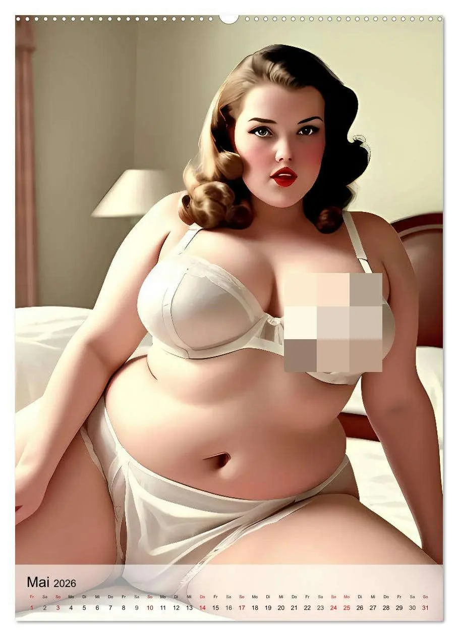 Bild: 9783516271560 | Pin up Girls Heiße Kurven mit Retro Charme (Wandkalender 2026 DIN...