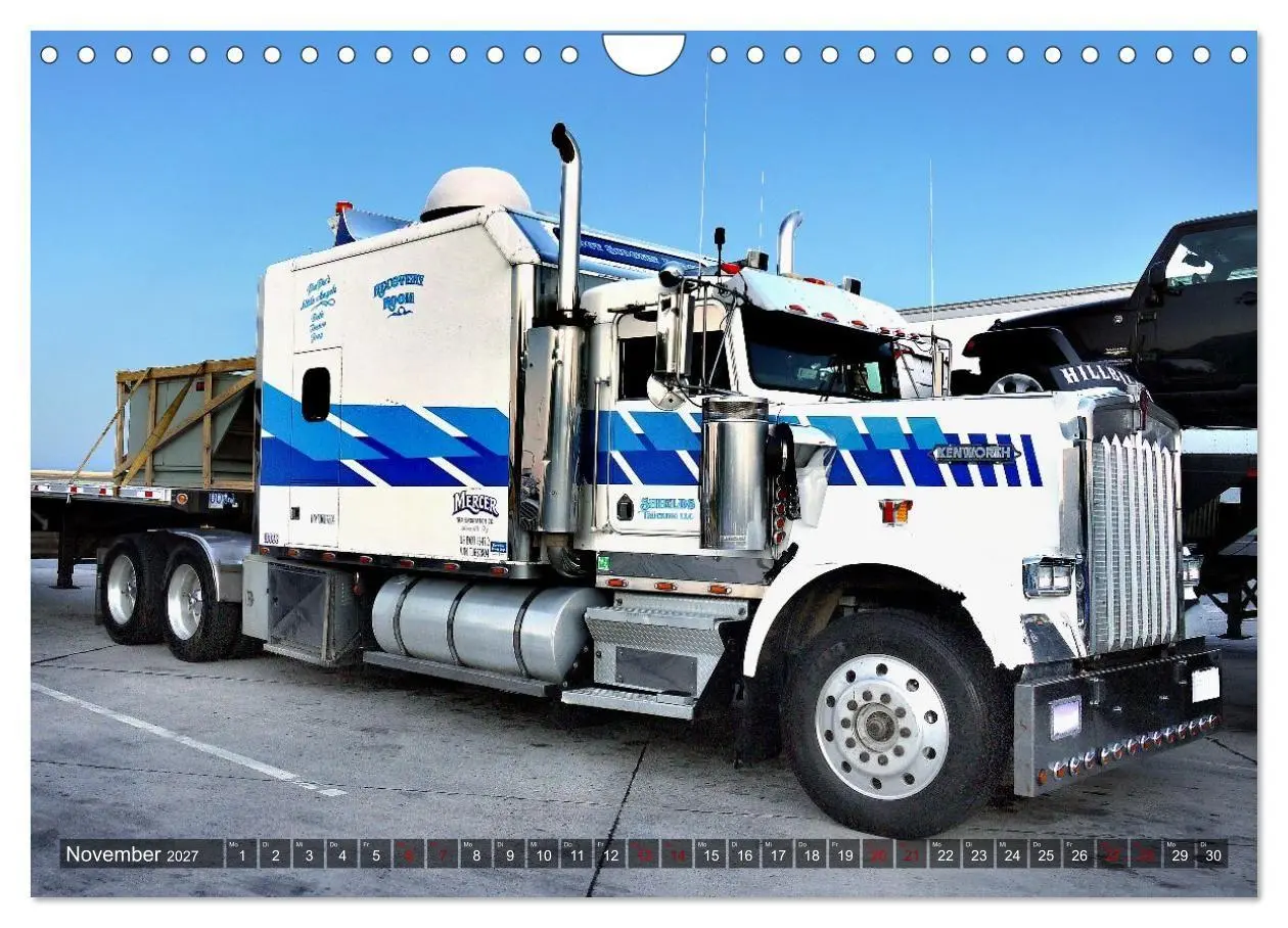 Bild: 9783516961560 | Amerikanische Lastwagen - Trucks (Wandkalender 2027 DIN A4 quer),...