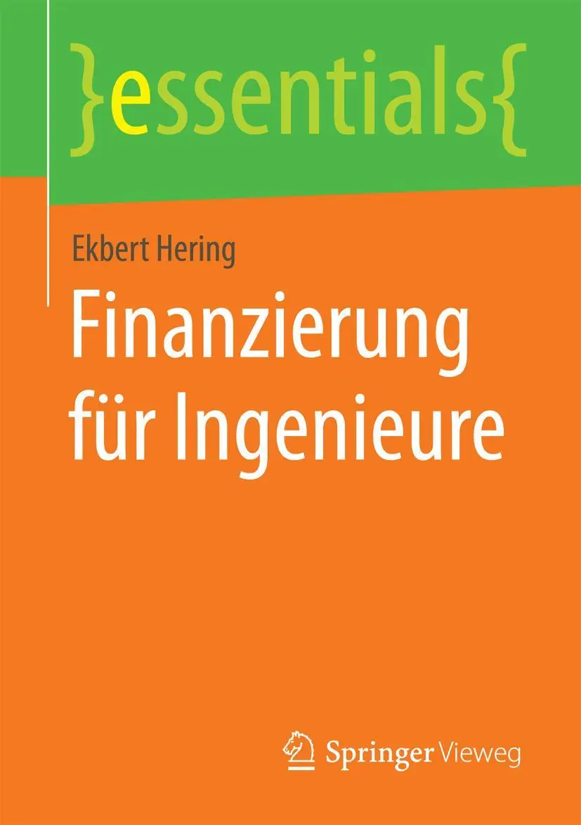 Cover: 9783658081560 | Finanzierung für Ingenieure | Ekbert Hering | Taschenbuch | Deutsch