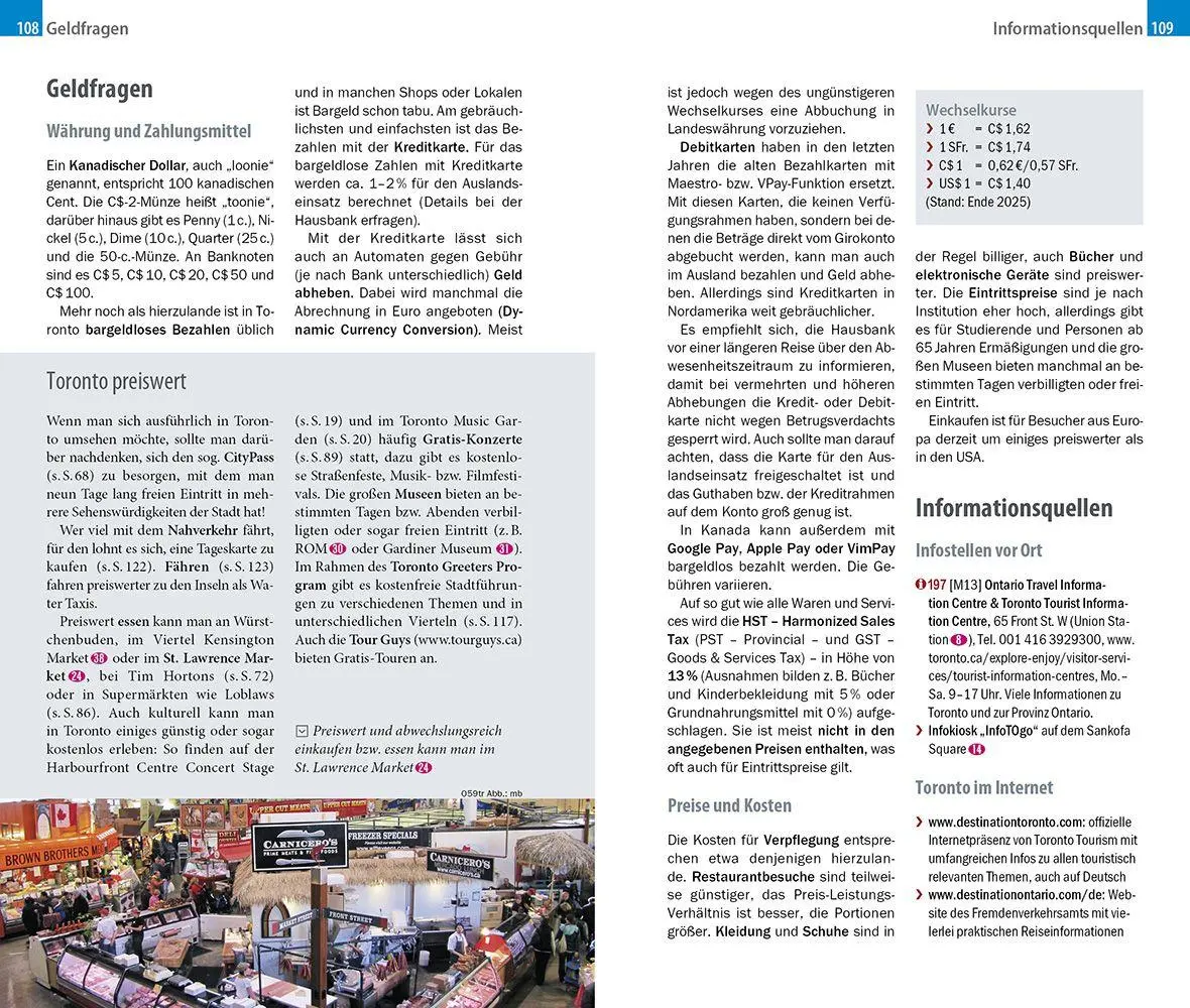 Bild: 9783831781560 | Reise Know-How CityTrip Toronto | Peter Kränzle (u. a.) | Taschenbuch