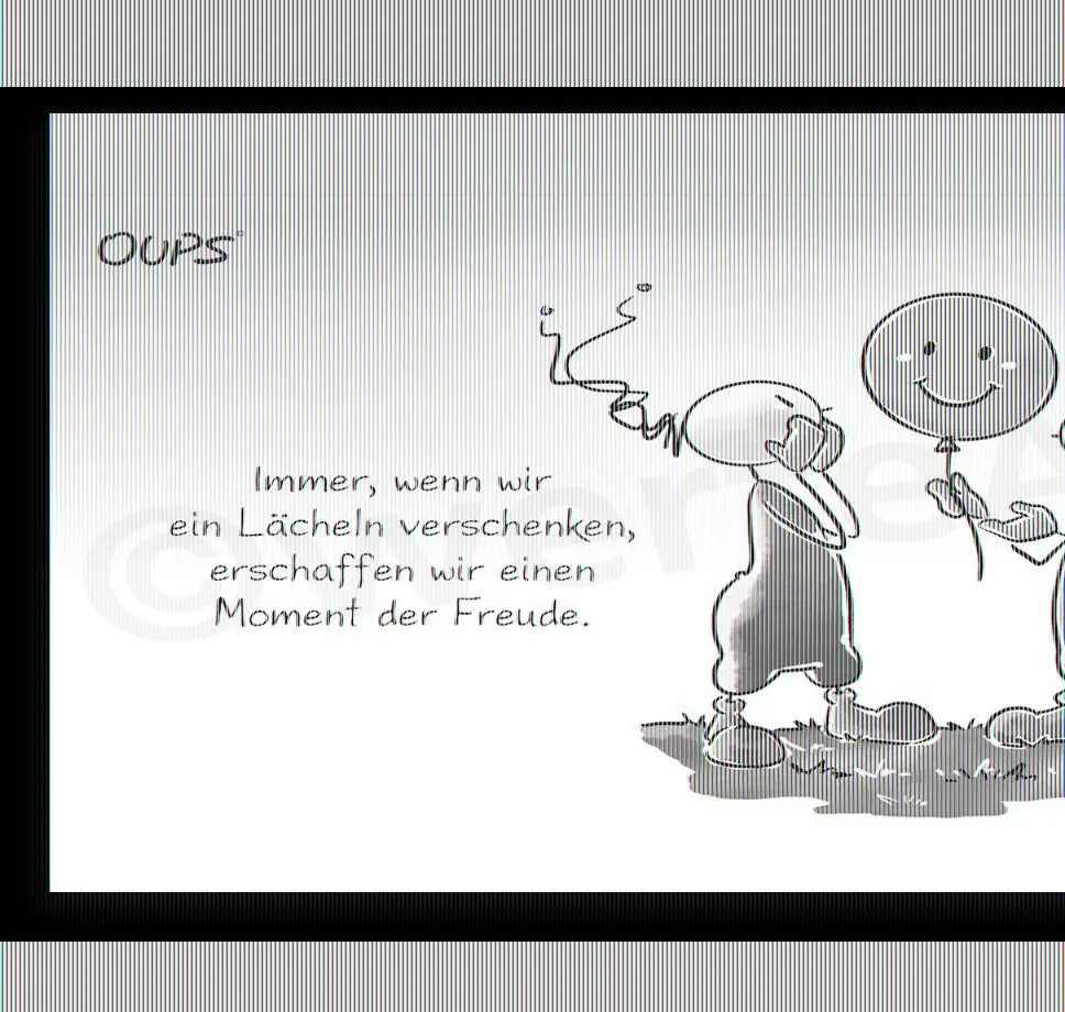 Bild: 9120077941660 | Oups Postkarten-Tischgalerie | Glücksmomente für das ganze Jahr | Buch